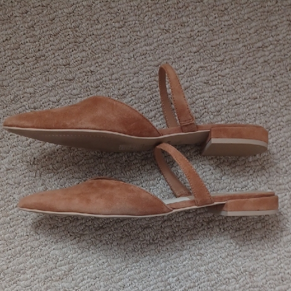 Dolce Vita Brown Suede Mules - Picture 2 of 4